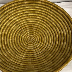 Round Woven Basket 11 1/2 inch Wide